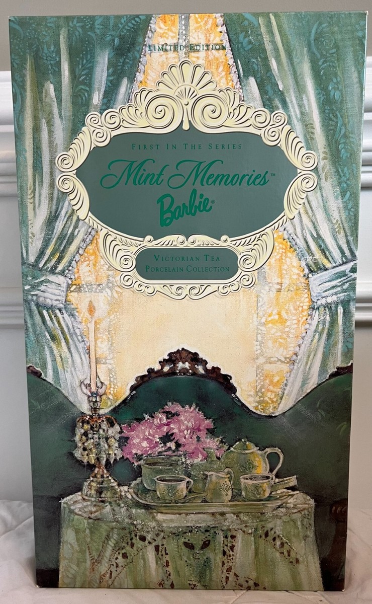 バービー  ゴールドラベル     2006  ビクトリアン ホリデー bme6fzu Mattel Mint Memories Barbie 1st in Victoria Tea Porcelain Series