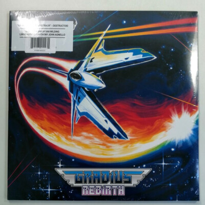 VINYLE GRADIUS REBIRTH KONAMI KUKEIHA CLUB SOUNDTRACK (2 CLEAR LP)  NEW