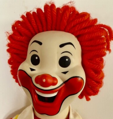 1978 Ronald McDonald Doll With Original Box True Vintage Toy | eBay