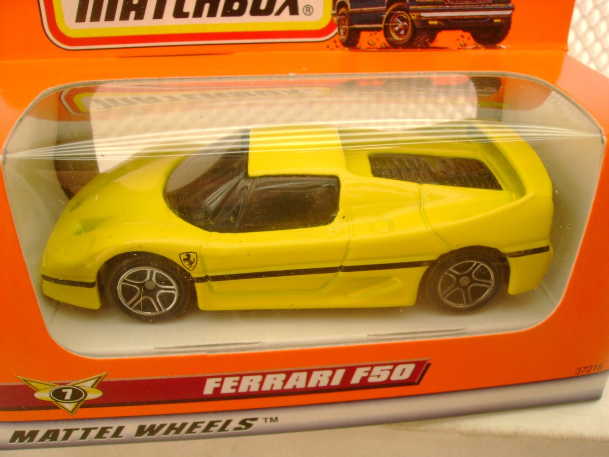 ミニカー Ferrari F50 1998 MATCHBOX SUPERFAST #35 YELLOW FERRARI F50 NEW IN BOX | eBay