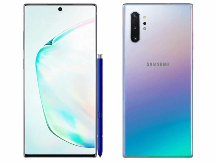 SAMSUNG Unlocked Galaxy Note 10 Plus, 256GB Plus Aura Glow - Smartphone 