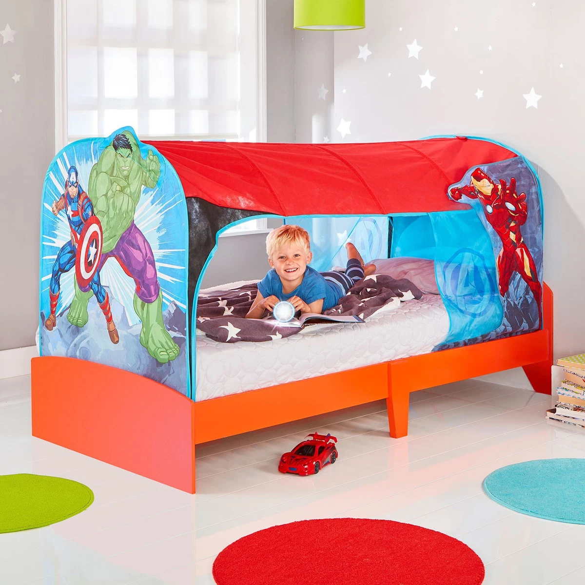 Avengers Marvel Lit Junior Readybed - Lit Gonflable Pour Enfants