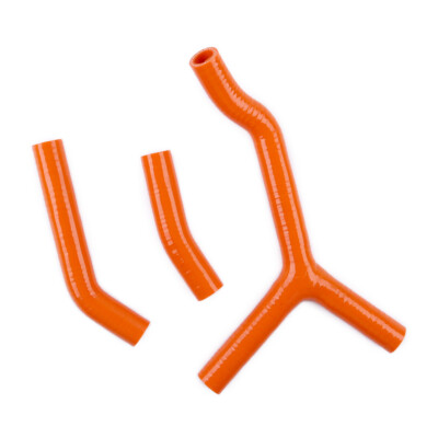 Orange For KTM 200SX 2003-2006 Hi-Performance Silicone Radiator Coolant Hose Kit
