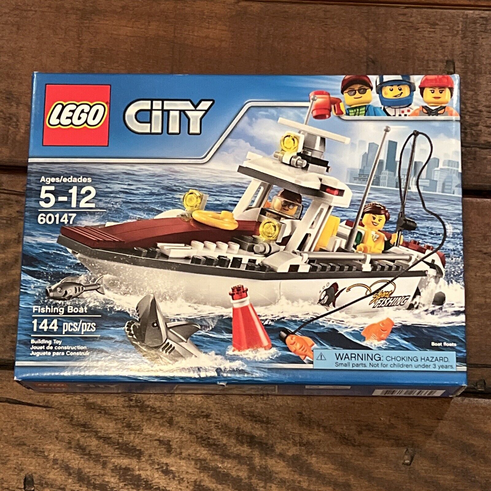  LEGO City Fishing Boat 60147 Creative Play Toy : Toys