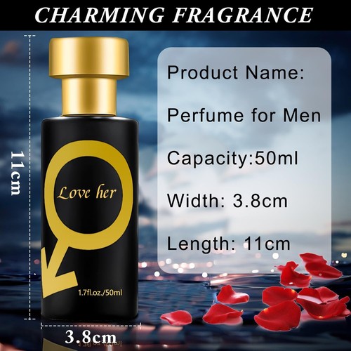Pheromone Parfum Herren 50ml, Lure her Parfum Herren, Luther - Pheromon Parfüm, - Bild 3 von 7