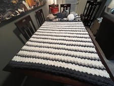 Chunky Knit Throw Blanket