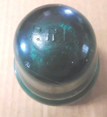 Pennsylvania Railroad P.R.R. B Vintage Railroad Insulators Some Minor Chips.
