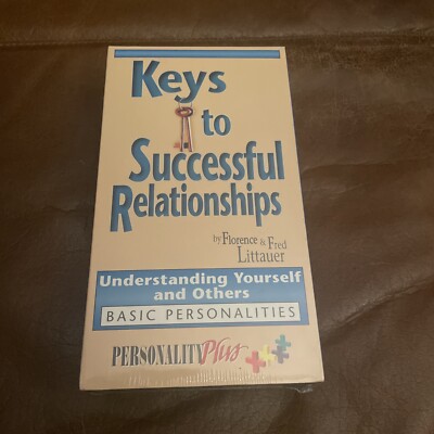 Keys To Successful Relationships By Littauer Personality Plus VHS Set of 2 New