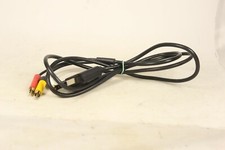 Microsoft Xbox 360 S AV Video Cables Black Genuine Original OEM