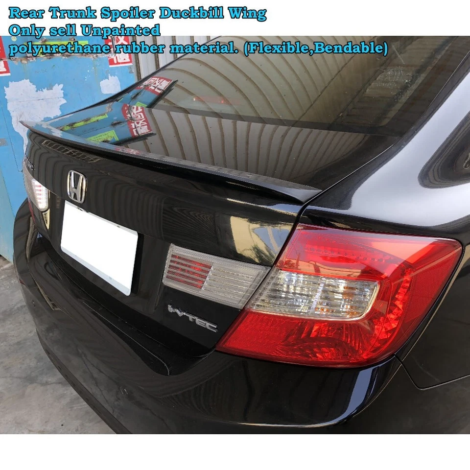 Stock 380T Type Rear Duckbill Trunk Spoiler Wing Fits 1998~2004 Audi A6 C5 Sedan - Image 4 of 4