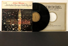 Erica Morini PLAYS AN ITALIAN BAROQUE VIOLIN RECITAL 1965 Decca Mono VG /VG 
