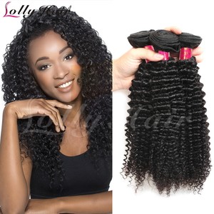 10a Brazilian Virgin Remy Human Hair Extensions Kinky Curly Weave