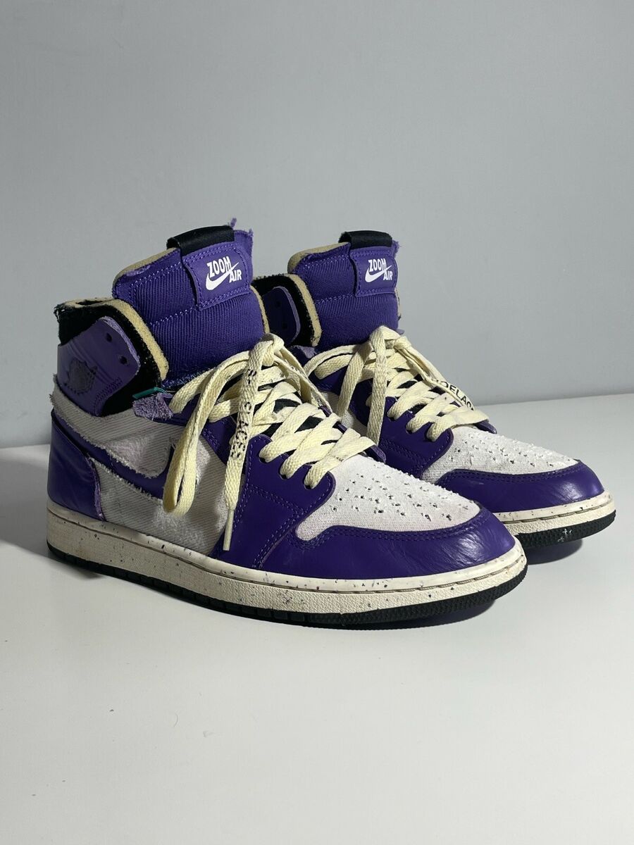 Nike Air Jordan 1 Zoom Cmft Crater Purple High Shoes | eBay Nike Air Jordan 1 Zoom Cmft Crater Purple High Shoes | eBay