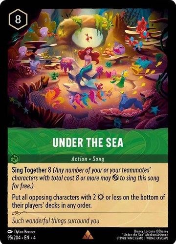 Ursula's Return #95/204 Under the Sea | eBay