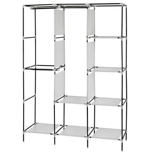 Hot Sale 71"Portable Closet Wardrobe Clothes Rack Storage Organizer with Shelf - Picture 7 of 11