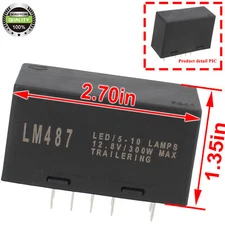 15231201 Hazard Warning / LED Turn Signal Flasher Relay for 04-07 Buick Rainier