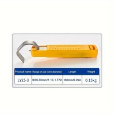 Sguainacavi, spelacavi, spelafili manuale 28-35 mm lama regolabile