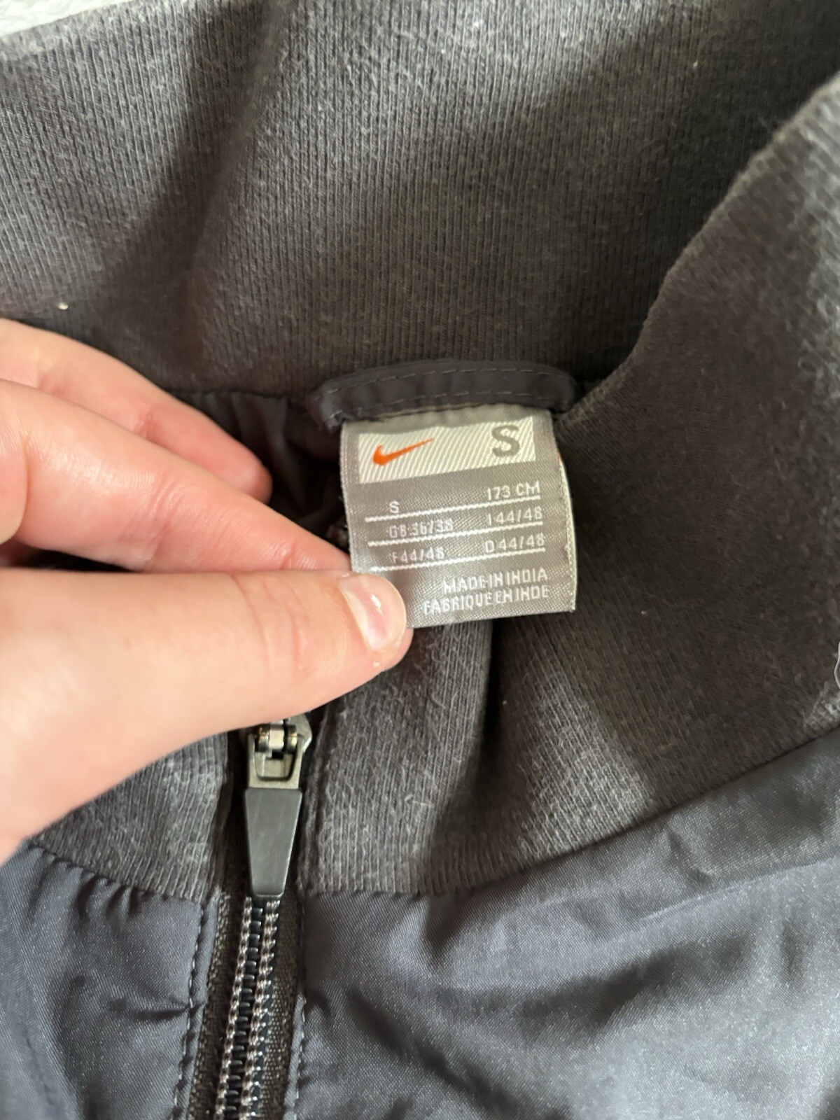 SACAI X NIKE Giacca da pista Nike Total anni 90 vintage uomo piccola