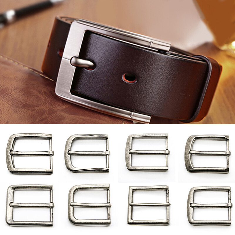 Men Classic 40mm Metal Rotatable Replacement Belt Buckle