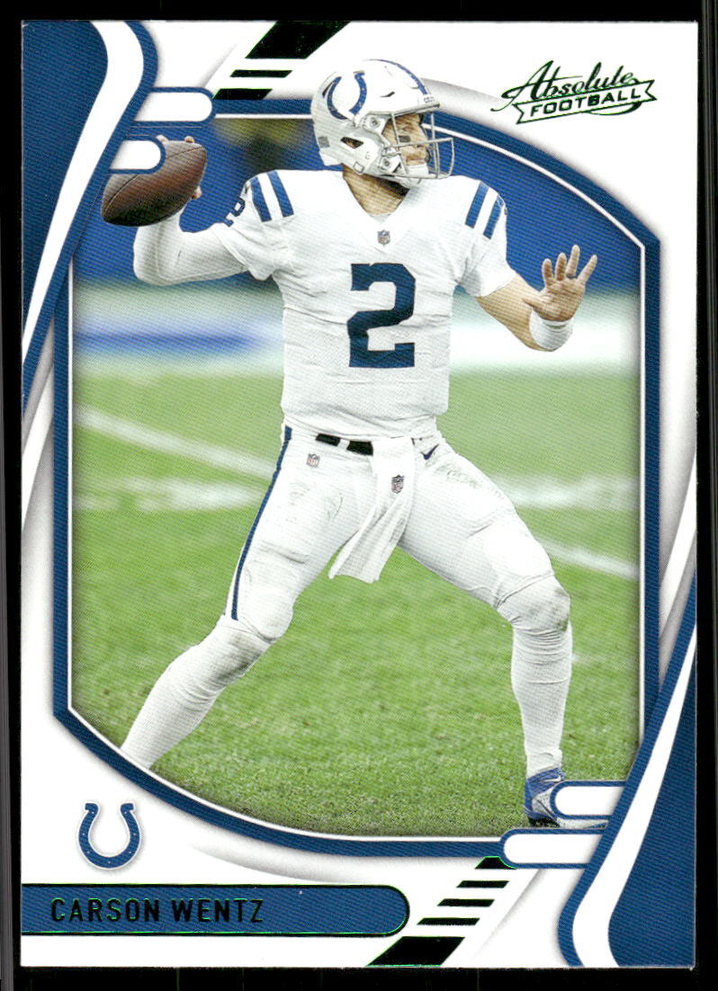 2021 Panini Absolute #11 Carson Wentz Retail