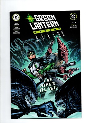 Green Lantern Versus Aliens #2 Vol.1, DC Comics 2000 Sleeved & Boarded