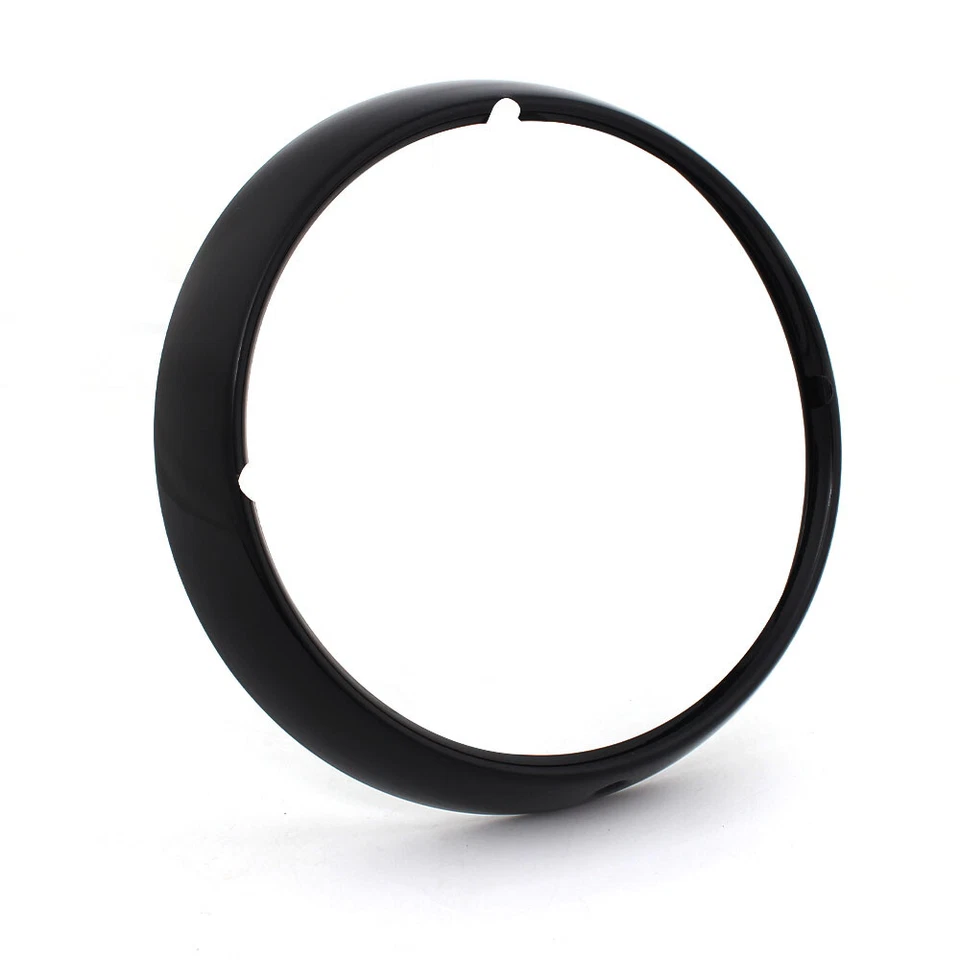 7" Headlight Trim Ring Black For Harley Electra Street Tri Glide Ultra Classic - Изображение 4 из 4