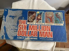 Six Million Dollar Man Steve Austin Parker Brothers Bionic Research Lab Ends