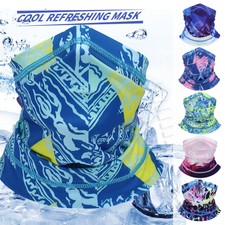 Cooling Neck Gaiter Sun UV Protection Face Mask Cycling Scarf Cover Men Women