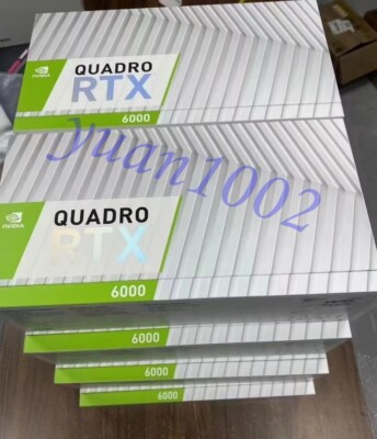 1PCS NEW NVIDIA RTX6000 24G GDDR6 Rendering design professional graphics card