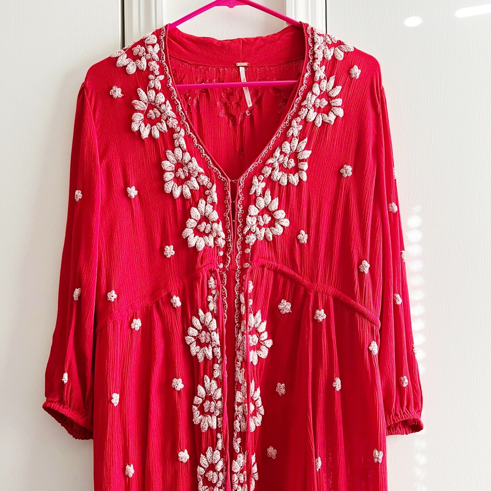 Free People Fable Embroidered Dress - image 5