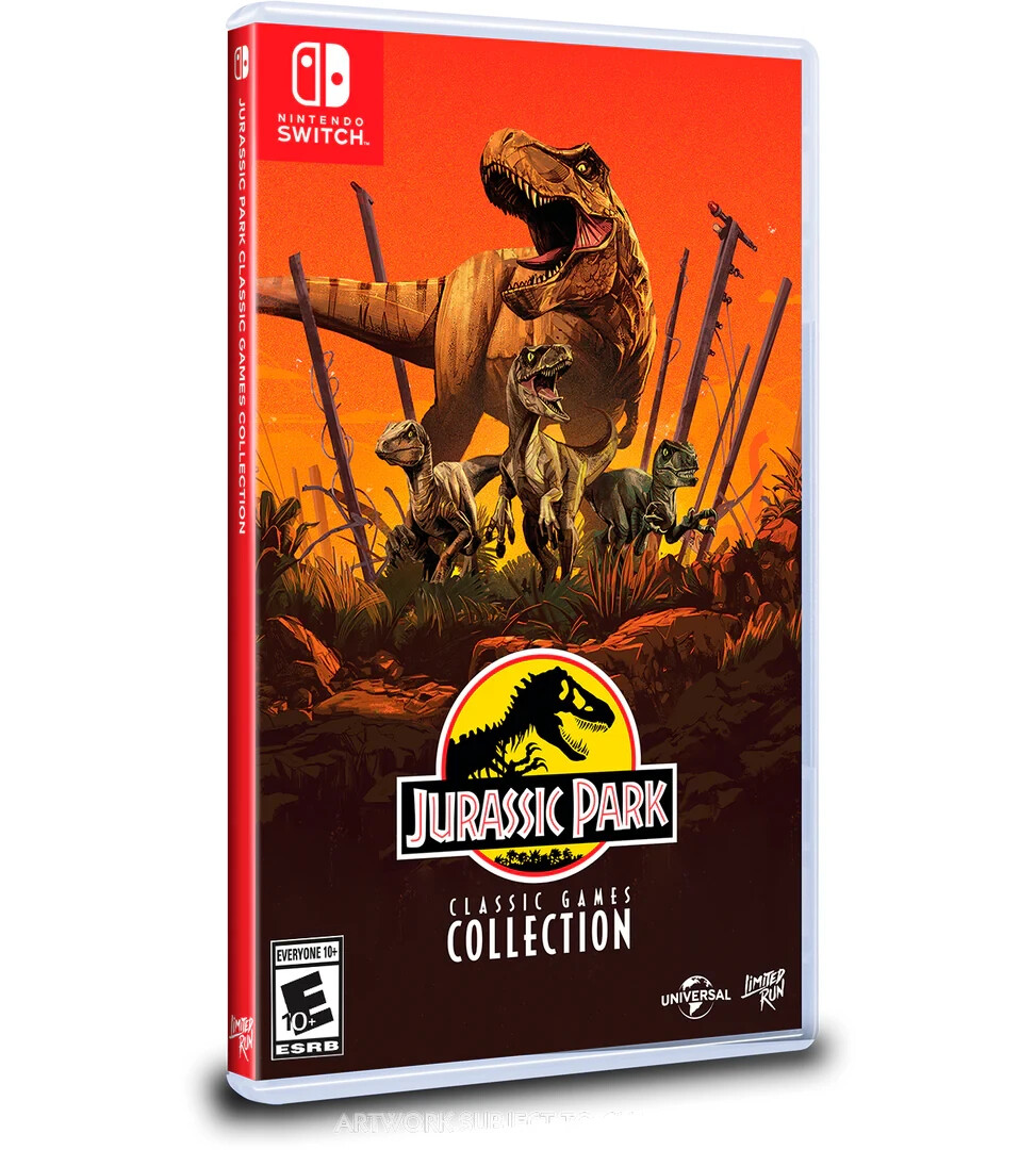 Nintendo Switch Nintendo Switch Classic Games Collection Limited Run Jurassic Park: Classic Games Collection Nintendo