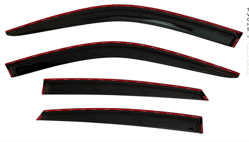 Window Visor Deflectors Rain Guards for 12-16 Honda Civic sedan 4 Doors - Picture 2 of 6