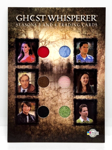 2010 GHOST WHISPERER SEASONS 3 & 4 / 6-RELIC COSTUME CARD #G3&4C29 GORDON CLANCY