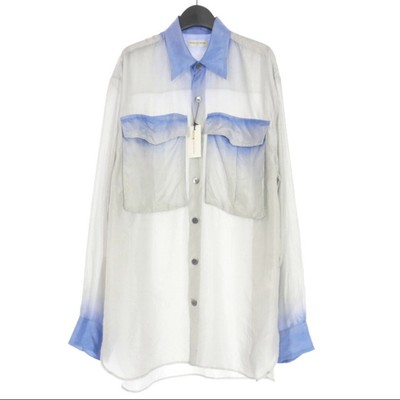 Dries Van Noten 24SS Calender Tris Shirts Oversized Silk Long 