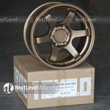 9SIX9 18x9 6x139.7 +0 MATTE BRONZE TE37 STYLE WHEELS FITS TOYOTA 4RUNNER TRD PRO
