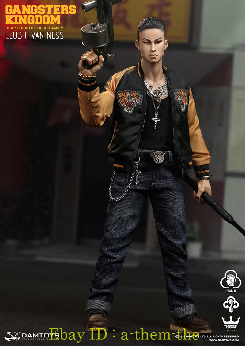 DamToys GK017 Wu Jianhao Gangster Kingdom 1/6 Club 2 Action Figure