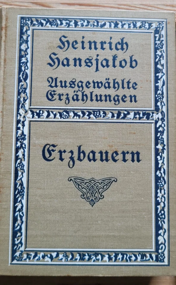 Heinrich Hansjakob, ausgewählte Erzählungen Band 1 - 5 - Bild 3 von 4