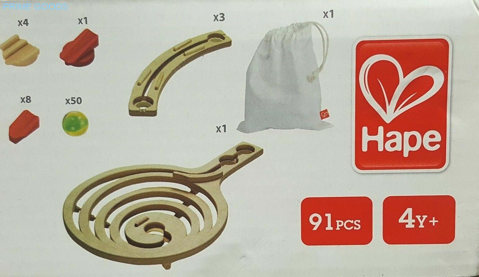 hape roundabout marble run