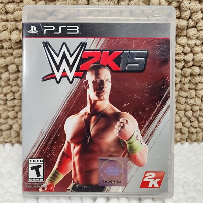 WWE 2K15 (Sony PlayStation 3, 2014)