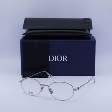 Dior NEODIORO R2U F000 Shiny Palladium 52mm Eyeglasses New Authentic