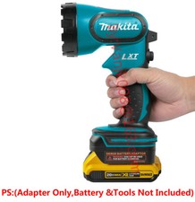 1x Dewalt 20V Slidr Li-Ion Battery To Makita 18V LXT-System Power Tools Adapter