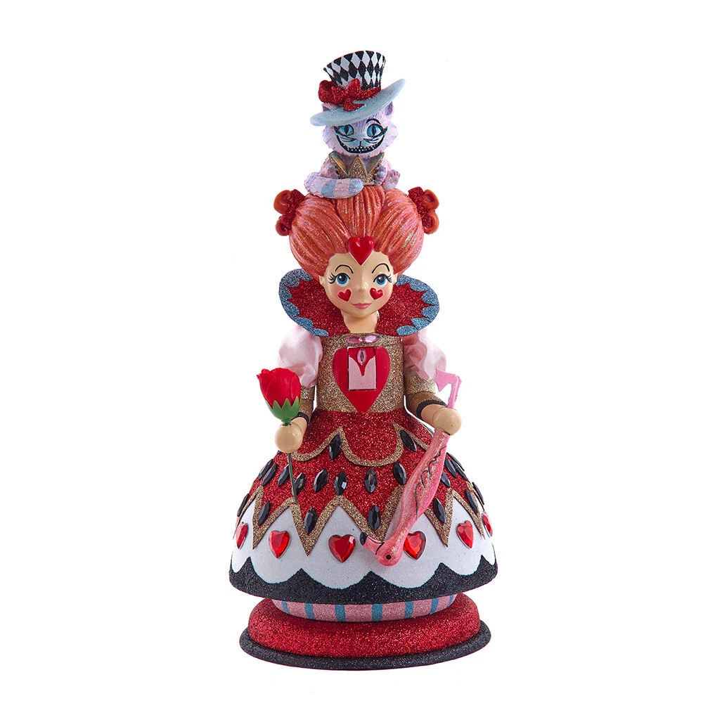 Kurt Adler HA0763 13" Hollywood Nutcrackers™ Queen Of Hearts Nutcracker