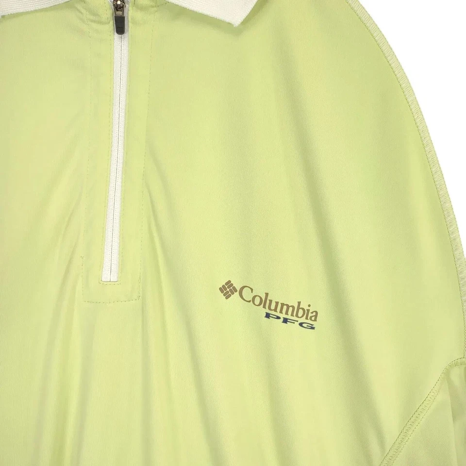 COLUMBIA PFG Para hombres XL 1/4 Cremallera Profesional Equipo de Pesca Camisa Ventilada Omni-Congelación Foto 4 de 4