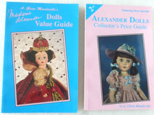 2 Madame Alexander doll 1994 1995 reference books by Glenn Mandeville
