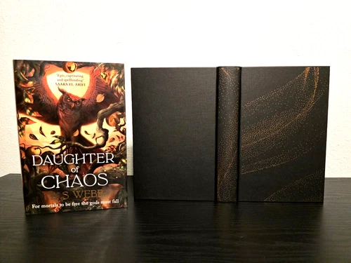 GOLDSBORO Signed, Numbered 1st Ed - Daughter of Chaos by A. S. Webb 1444/2000
