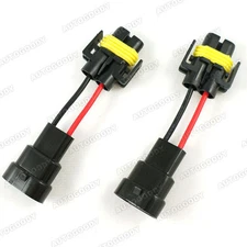 9006 to H11 Headlights Conversion Pigtail Connector Wiring Harness Plug