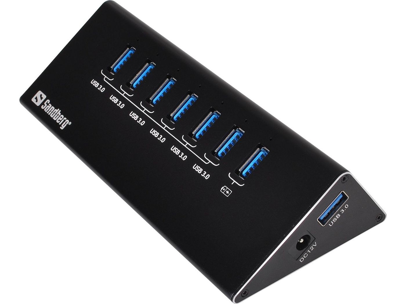 Sandberg 133-82 USB-3.0-Hub mit 6+1 Anschlüssen - Bild 2