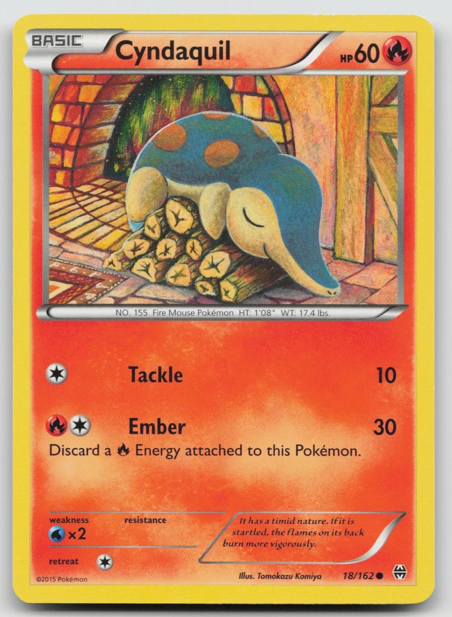 Cyndaquil 18/162 Breakthrough for sale | eBay