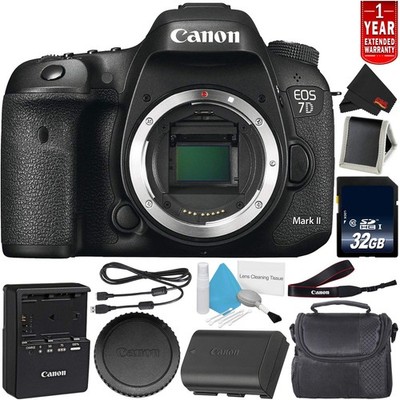 Canon EOS 7D Mark II Digital SLR Camera 9128B002 (Body Only) (Intl Model) Model