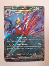 Toxicroak ex 131/198 SV01: Scarlet & Violet Base Set Holo